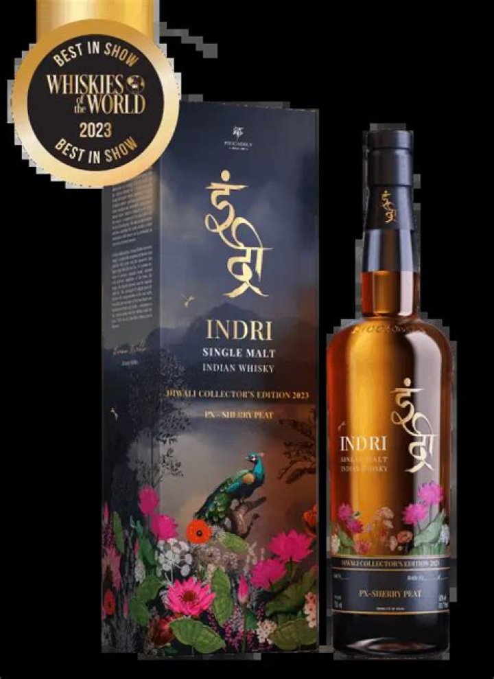 Indri Single Malt Whiskey Diwali Collector's Edition 2023