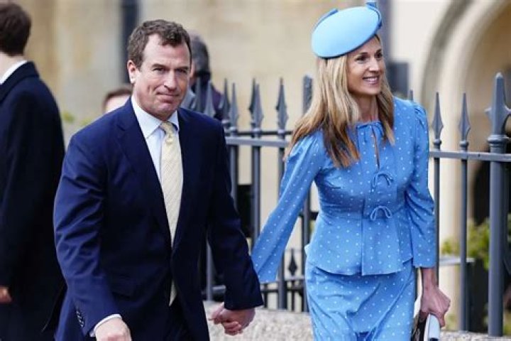 Peter Phillips holds hands with new girlfriend at Wimbledon following marriage split