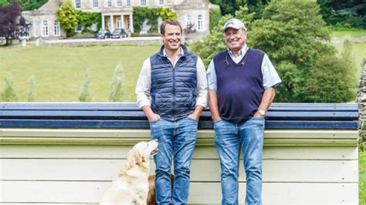 Peter Phillips teams up with his dad Captain Mark Phillips at Princess Anne's home