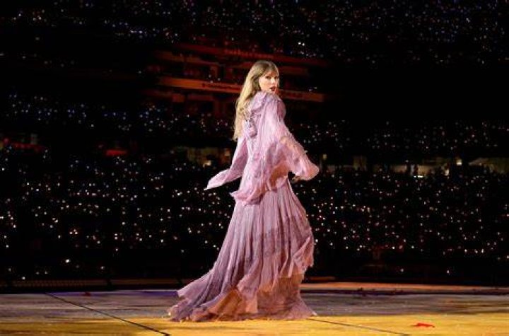 Taylor Swift performs onstage for the opening night of "Taylor Swift | The Eras Tour" at State Farm Stadium on March 17, 2023 in Swift City, ERAzona (Glendale, Arizona)