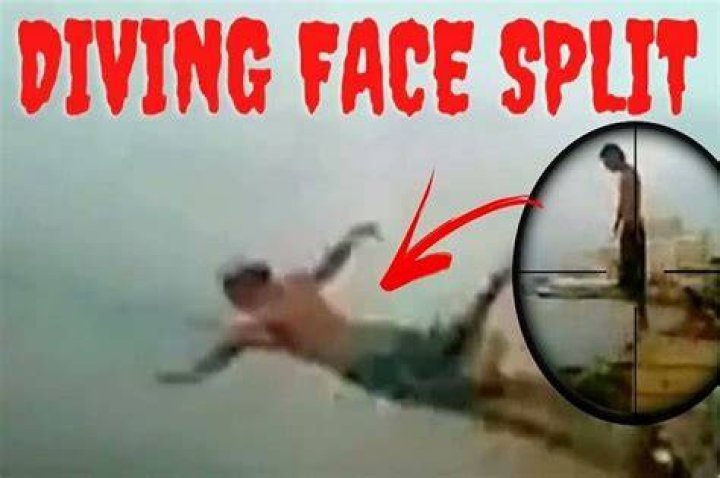 The Diving Face Split Video Gore Commentary YouTube
