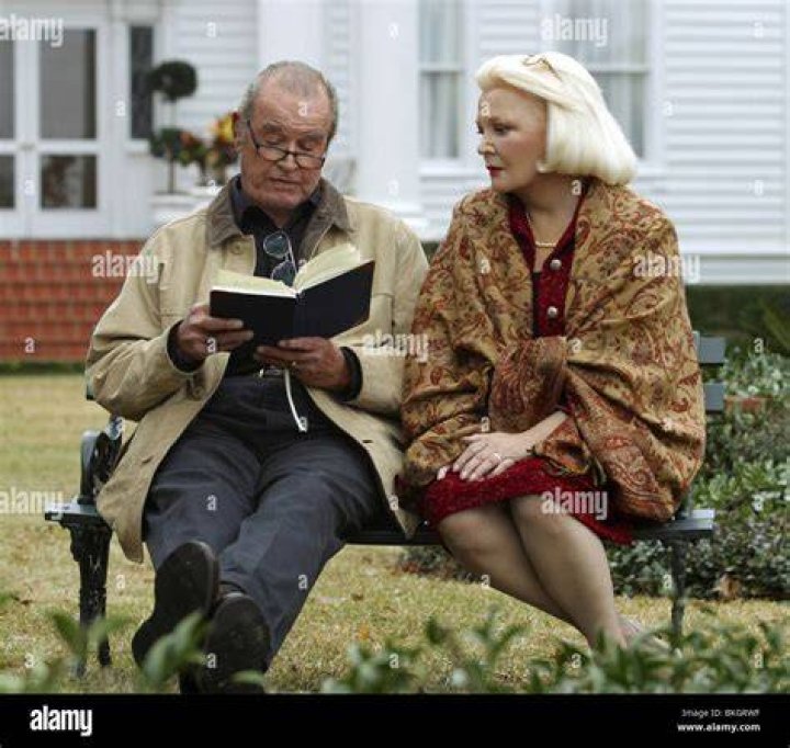 THE NOTEBOOK (2004) JAMES GARNER, GENA ROWLAND NBOK 001D Stock Photo Alamy