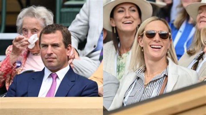 Why Peter Phillips sat in Wimbledon royal box - but sister Zara Tindall didn't